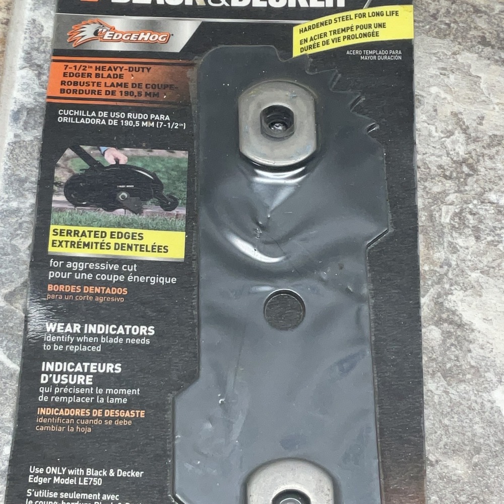 Black & Decker EdgeHog EB-007 7-1/2 Heavy Duty Edger Blade for LE750 New